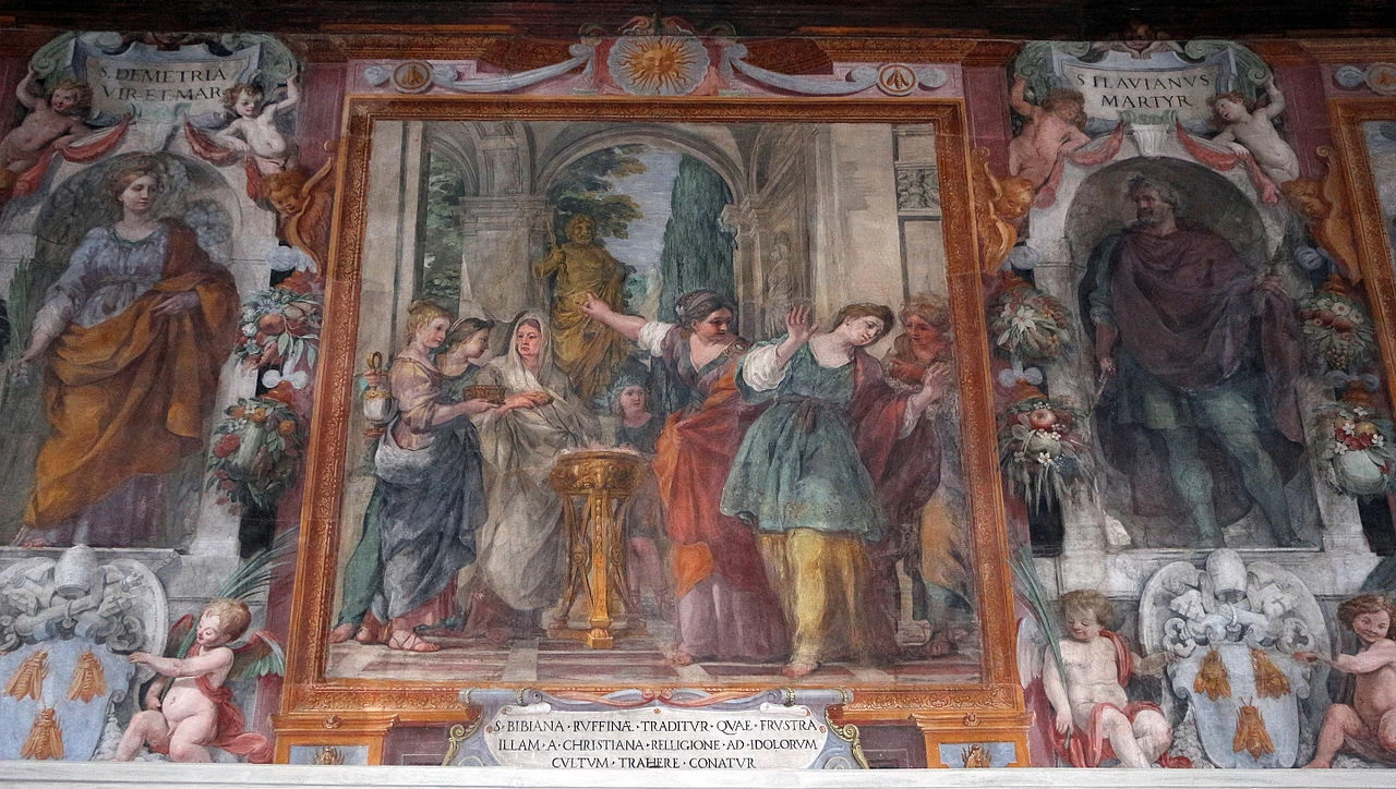 Santa Bibiana, storia - Roma